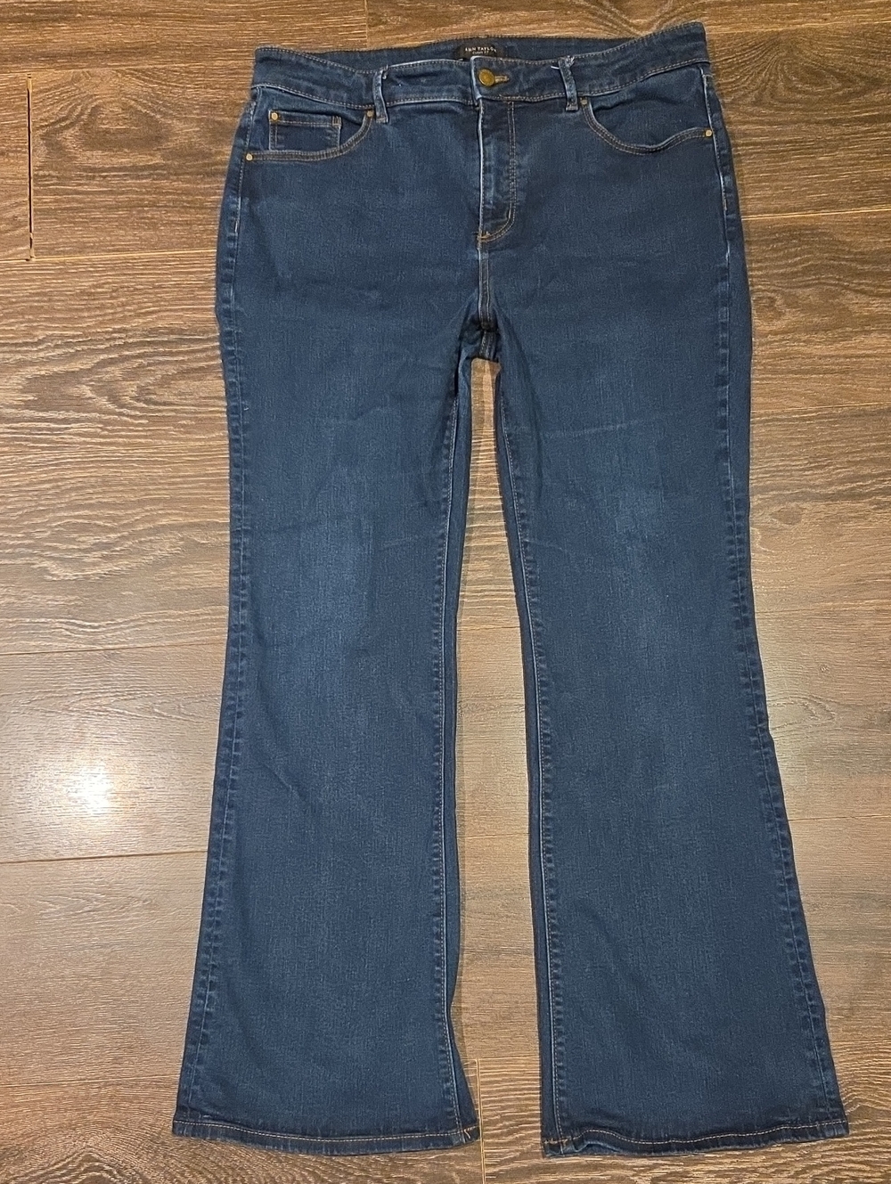 ❤️ ANN TAYLOR HIGH RISE SLIM BOOT BOOTCUT CURVY FIT JEANS, 14 (32)